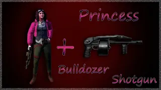 Дробовик Бульдозер + Принцесса / Bulldozer Shotgun + Princess [The Walking Dead: No Man's Land]