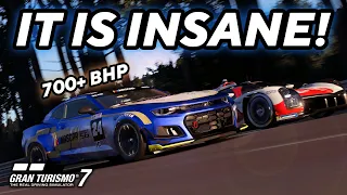 NASCAR Chevrolet Camaro at Le Mans is SO MUCH FUN - Gran Turismo 7