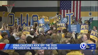 Iowa caucuses kick off 2020 presidential nomination season