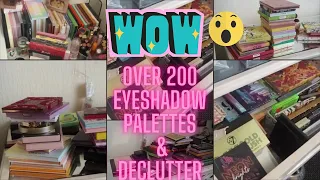 20 Days ofMakeup Collection: Massive Eyeshadow Palette Collection Decluttering: Letting Go of Makeup