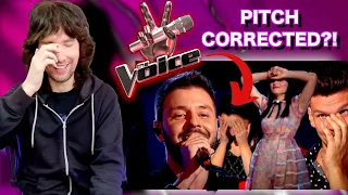 This is HUGE. ‘THE VOICE’ being pitch corrected!?! WHAT the hell is GOING ON??!