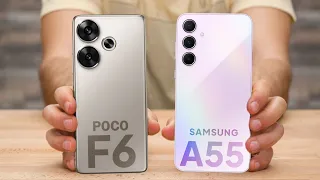 Poco F6 vs Samsung A55 | Which One Is Best ?