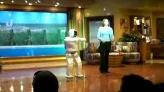 ASIMO HUMANOID ROBOT MADE BY HONDA HES AT DISNEYLAND