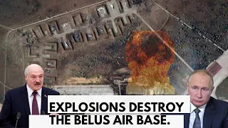 Blasts at a Belarus airbase|Zelensky Gags Officials About War Strategy|Ukraine-Russian War