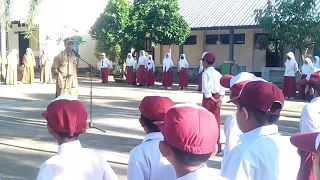 Upacara Bendera SD Negeri Tapir