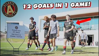 😱NO WAY!! ATLANTA UNITED SCORED 10+ GOALS IN 1 GAME! (Game Side Access)