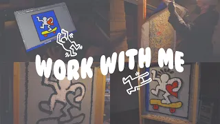 🎨 Keith Haring Rug Tufting | How to Make An Artist Favorite ASMR 🛹 | Relax Work With Me | RUGZLAND