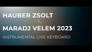 Hauber Zsolt I Maradj velem 2023 I Instrumental ASMR I Live keyboard I Music video