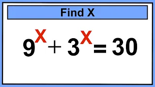 Nice Math Exponent Simplification |Algebra| Find the value of X
