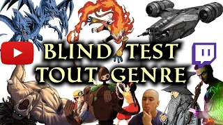 Blind Test Tout genre 3 : Film/Série/Répliques/Jeux vidéo/Dessin/Anime/Youtuber/streamer.