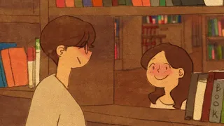 In the library [ Love is in small things: Animated short ]