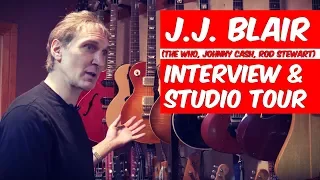 J.J. Blair  Interview and Studio Tour (The Who, Johnny Cash, Rod Stewart) - Warren Huart