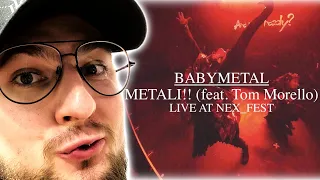 BABYMETAL – メタり！！ (feat. Tom Morello) / reaction (english subtitles)