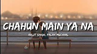 Chahun Main Ya Na Lofi (Lyrics) - Arijit Singh, Palak Muchhal, DJ Anik8