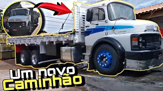 TRANSFORMAÇÃO DO MB 1313 DO ZÉ QUADRADO - FICOU UM NOVO CAMINHÃO INCRÍVEL #muriçoca