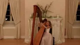 M. Glinka - Nocturne "Razluka" (The Separation) (Alisa Sadikova - 10 years old harpist)