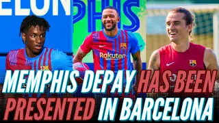 Memphis Depay Has Been PRESENTED To Barcelona: Alejandro Balde RENEWS Until 2024 (€500 Million )