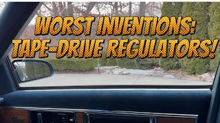 Worst Automotive Inventions: 1980s/90s General Motors (GM) Tape Drive Window Regulators