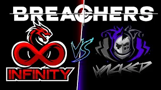 What A FIGHT! | INFINITY vs WICKED In PLAYOFFS | BREACHERS VR