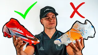 Vermeide diese 5 Fehler beim Kauf deiner Fußballschuhe!