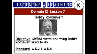 Listening & Learning: Domain 12: Lesson 7