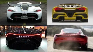 Борьба за 500км.ч! DevelSixteen, Tesla, Bugatti, Koenigsegg Jesko и Hennessey Venom F5