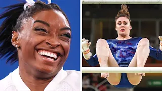 Gymnastics Routines FUNNIEST Moments That Happened..