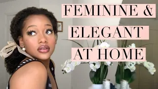 How to DRESS FEMININE at HOME 🎀🏡 Feminine Loungewear LOOKBOOK + OUTFIT IDEAS | Hoemmaker Lookbook