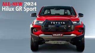 All-New 2024 Toyota Hilux GR Sport Revealed - The Most Popular Mid-Size Pickup Truck