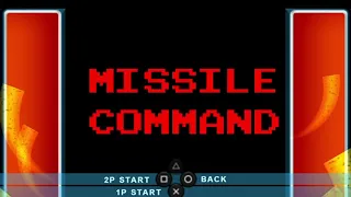 Missile Command (Atari Classics Evolved on PPSSPP)