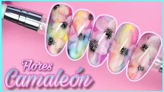 UÑAS de MODA| FLORES CAMALEÓN 💅🏻| Melisa Rocha