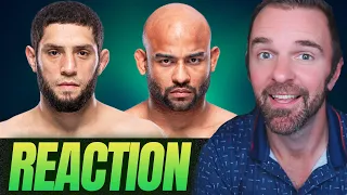 Ikram Aliskerov vs. Warlley Alves 😲 UFC 294 REACTION