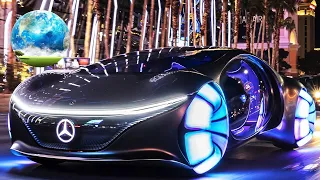 This Car Can Drive Sideways | Mercedes-Benz VISION AVTR  - World's Best Futuristic Concept Cars
