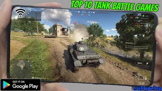 Top 10 Epic Tank Battle Games for Android | Tank Games That Let You Destroy Anything | With Links