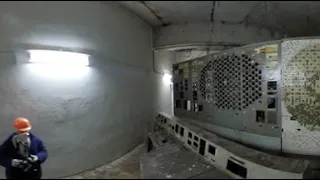 ChNPP  block 4 - 360° video from inside the belly of the beast - control room