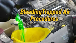 Lincoln Mkx/FordEdge 3.7L 3.5L How to Bleed Coolant System