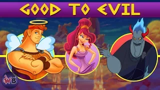 Hercules Characters: Good to Evil