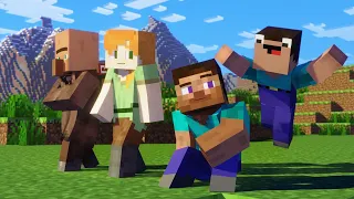 New Home - Alex and Steve Life  Minecraft Animation  CraftyID - Part 1