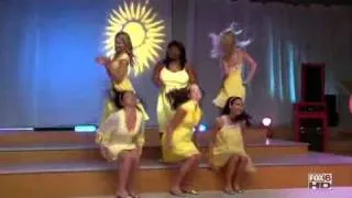 Glee- Halo/Walking On Sunshine Video (HQ)