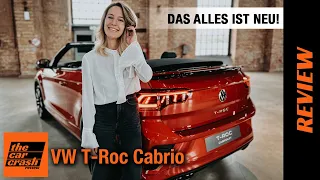 VW T-Roc Cabrio (2022) Ich zeige euch das Facelift! ♥️ Review | Test | R-Line | Style | POV | Preis