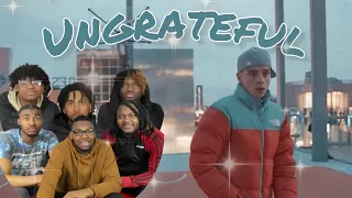 AMERICAN FRIENDS FIRST REACTION TO UK RAPPER Central Cee - Ungrateful [Net Video]