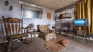 102 Year Old Lady's Abandoned Home in the USA ~ Power Still ON!