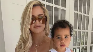 Khloé Kardashian Reveals Son Tatum’s Face on 1st Birthday