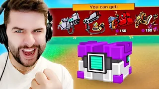 MEGA F2P CHEST OPENING! I Finally Unlocked it!.. (Pixel Gun 3D)