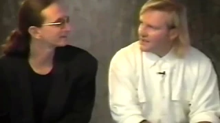 Rush 1991 Roll The Bones video shoot interviews