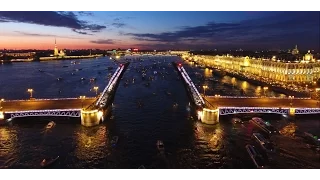 Best of night St Petersburg FPV Drone flights Полеты над ночным Санкт Петербургом