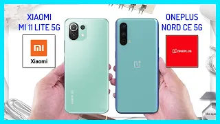 Xiaomi Mi 11 Lite 5G VS OnePlus Nord CE 5G | Full Specifications Comparison