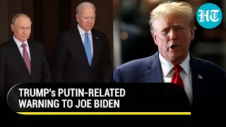 Trump's Big Putin-Related Message To Biden, After Mocking Him With 'Bright Bulb' Jibe | USA Election