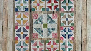 Sew Your Stash Series - #1 Home Town 5" Quilt Block  - (10" bonus block too!!)