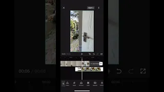 Door transition tutorial in #capcut #nurigallow #videocreator